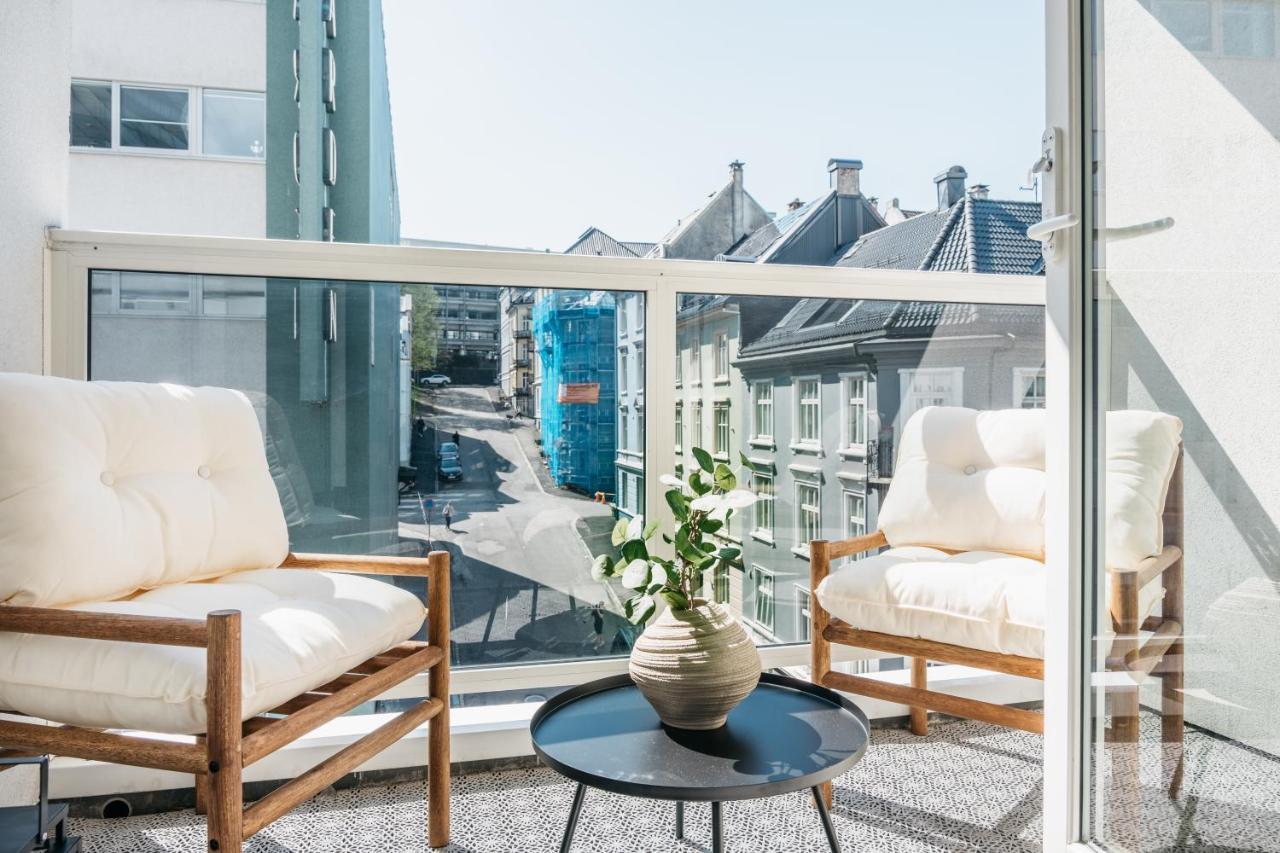 Stay Urban - Scandinavian Comfort With Private Balcony Bergen Esterno foto